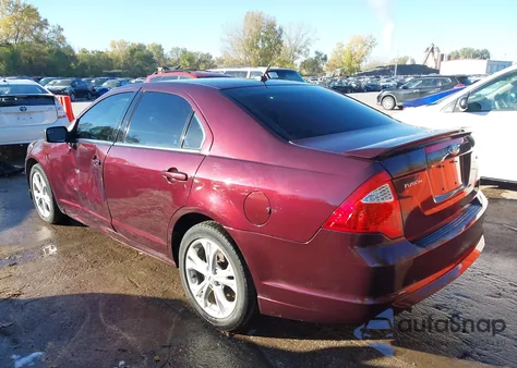 2012 Ford Fusion Se from USA, damaged, VIN 3FAHP0HA1CR258517
